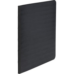 Black 8.5"x11" Pressboard Tyvek Reinforced Report Covers