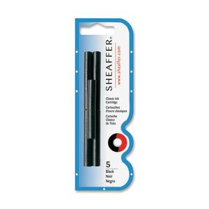 Jet Black Skrip Fountain Pen Ink Cartridges