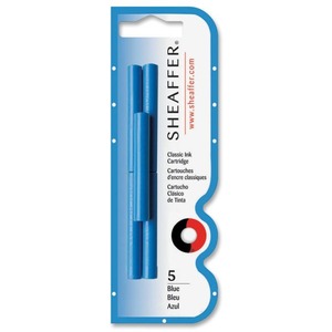 Blue Skrip Fountain Pen Ink Cartridges