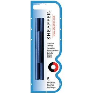 Skrip Ink Blue/Black Cartridge