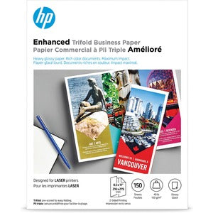 8-1/2"x11" 40 Lb Trifold Brochure Paper