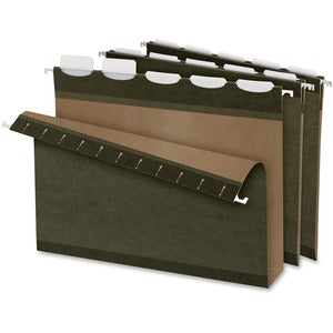 Green Letter Ready Tab Extra Capacity Reinforced Hanging Folder