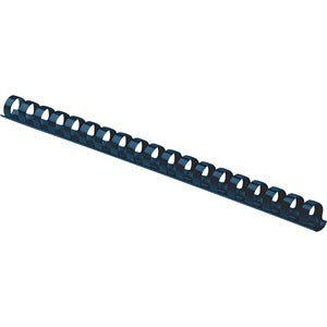 19 Ring 3/8" Navy Plastic Comb Binding