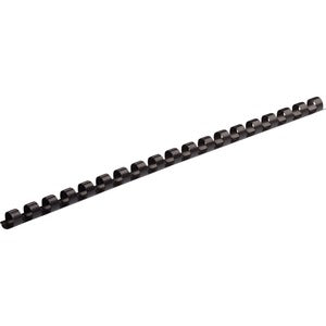 19 Ring 5/16" Black Plastic Comb Binding