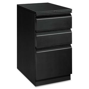 3 Drawer Black Brigade Series Mobile Pedestal