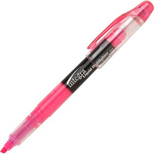 Integra Pink Chisel Highlighters 12/Pack