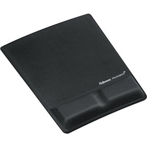 Black Mouse Pad/Wrist Support with Microban