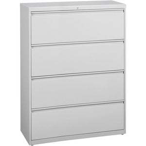 4 Drawer 42"W Light Gray Lateral File