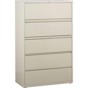36"W Lateral 5 Drawer Putty File