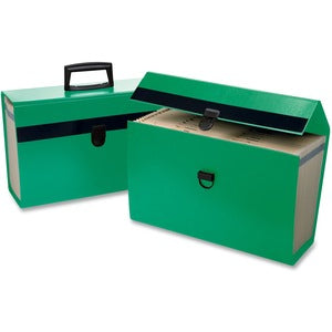 Green Legal/Letter 19 Pocket Portafile 5.50" Expanding Organizer