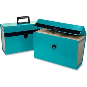 Turquoise Legal 19 Pocket Portafile 5.50" Expanding Organizer