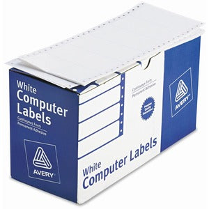 Avery 4"x1-15/16" Pin Feed Mailing Labels