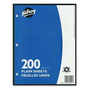 10.7"x8.3" Unruled Filler Paper