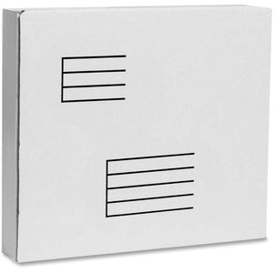 10.5"x12"x2.1" White Corrugated Mailing Box Each