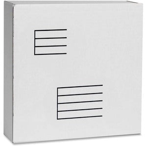 12.3"x12"x3.9" White Corrugated Mailing Box Each