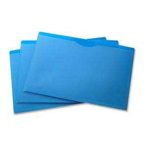 Blue 14.50"x10" 1" Expansion File Jackets
