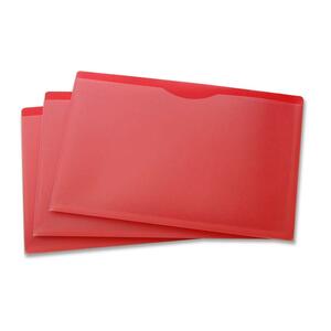 14.50"x10" Red 1" Expansion File Jackets