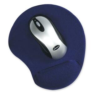 Blue Mouse Pad With Gel Wrist
