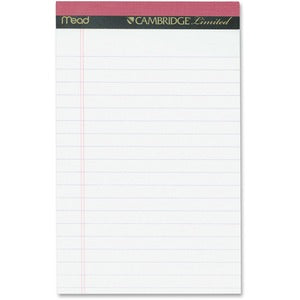 5"x8" White Cambridge Limited Perforated Pad