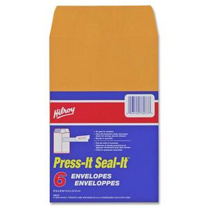 5-7/8"x9" Press-It Seal-It Self Adhesive Envelope 6Pack