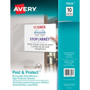 8-1/2"x11" Repositionable Display Protector 10Pack