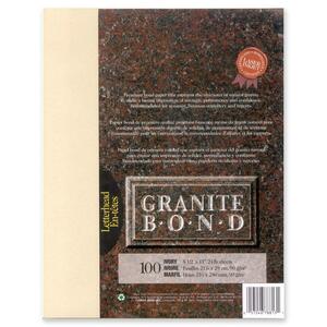 First Base Granite Bond Laser Paper - Ivory