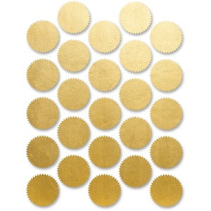 1.75" Gold Imprintable Seal 200/Pack