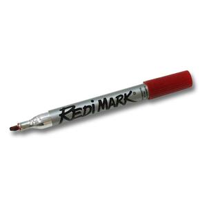 Dixon Red Chisel Redimark Permanent Marker Each
