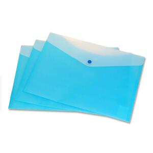 8.5"x11" Blueberry Frosted Poly Envelope