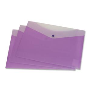 8.5"x11" Grape Frosted Poly Envelope