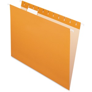 Orange Oxford Letter Hanging File Folder