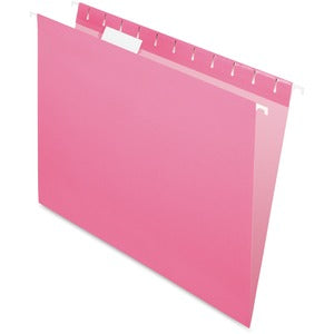 Pink Oxford Letter Hanging File Folder