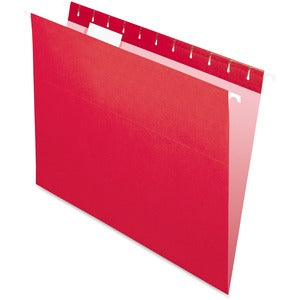 Red Oxford Letter  Hanging File Folder
