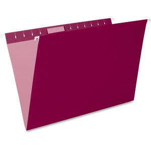 Burgundy Legal Hanging File Folder