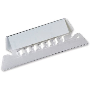 2" Clear Oxford Color-coded Flexible Tab 25Pack