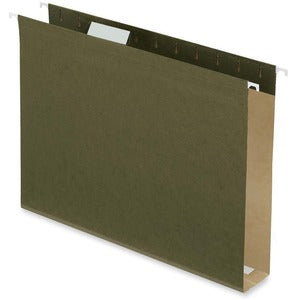 Green Letter 2"W Capacity Hanging Folder