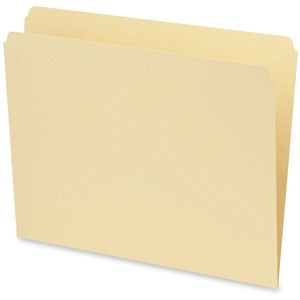 Manila Letter 9.5pt Straight Cut File Folder