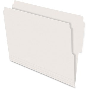 Ivory Letter Top End-Tab File Folder