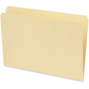 Manila Legal 9.5pt Straight Cut File Folder