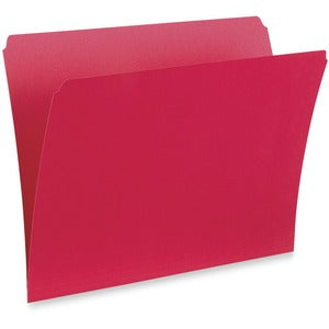 Red Legal 10.5pt Straight Cut Vertical File Folder