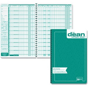 Fifty Employees Payroll Book