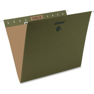 Green Letter Hanging Recycled File Folder