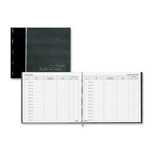 9-7/8"x8-1/2" Bilingual Visitor's Record Book