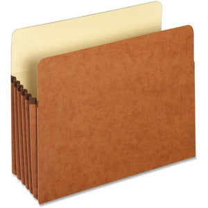 Red Letter 5.25" Expansion Accordion File Pocket Each