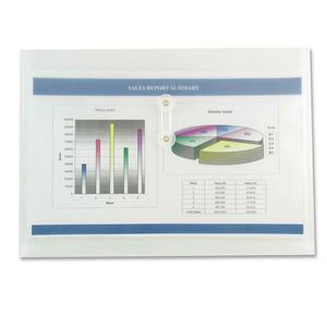 10.25"x14.75" Clear Side-Open Inter-Department Poly Envelope Each