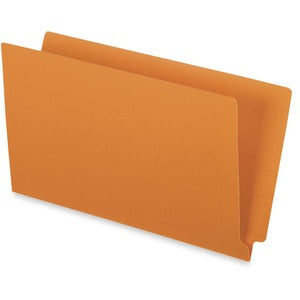 Orange Legal Expansion End Tab Folder