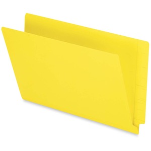 Yellow Legal Expansion End Tab Folder