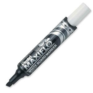 Pentel Black Medium Chisel Whiteboard Maxi Marker Each