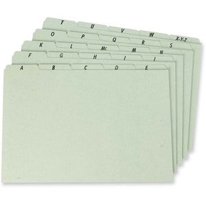 A-Z Legal Plain Tab File Guide 25Pack