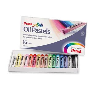 Assorted Oil Pastels 16/Pack